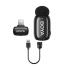 BOYA Mini-16 Wireless Lavalier Microphone for iPhone, AI Voice Change, Noise Reduce, 6H Battery Life & 328ft Range Lapel Mic for Vlogging Video Youtube Podcast TikTok